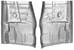 Photo of Floor Pan Quarter Sections 1964-72 Steel     front for 1970 Chevelle