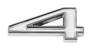 Photo of Emblems By The Numbers  WHITE  4 for 1970 Chevelle