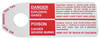 Photo of Battery Warning Tag Negative Post     for 1970 Chevelle