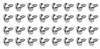 Photo of Wheel Opening Molding Screws    32-piece for 1970 Chevelle