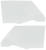 Photo of Door Window Glass  COUPE AND CONVERTIBLE  clear for 1970 Chevelle