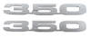 Photo of Emblems Stainless Steel    350 for 1972 Chevelle