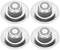Photo of Rally Wheel Cap and Dish Set 1968-77     for 1970 Chevelle