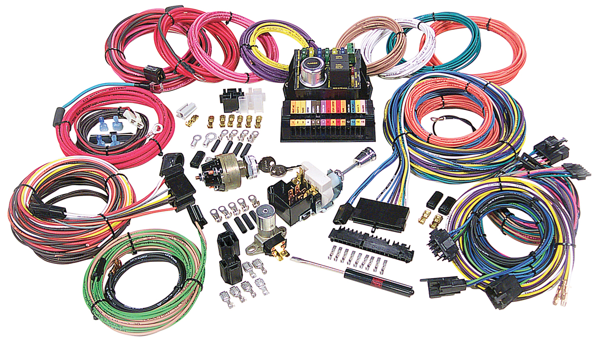 1954-76 Cadillac Wiring Harness Kit, Highway 15, by American Autowire
