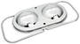Photo of Master Cylinder Lid Assembly Chrome    3 x 5-34 dual bale for 1970 Chevelle