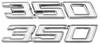 Photo of Fender Emblem 1970-72 350     for 1970 Chevelle