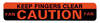 Photo of Fan Shroud Decal Caution Fan     for 1970 Chevelle