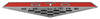 Emblem 196468 Fender GTO 6.5 Litre     