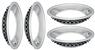 Photo of Wheel Trim Rings Reproduction Stainless Rally    15 x 8 round lip 2-78 deep for 1970 Chevelle