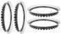 Photo of Wheel Trim Rings Reproduction Stainless Rally    14 x 6 round lip 1-58 deep for 1970 Chevelle