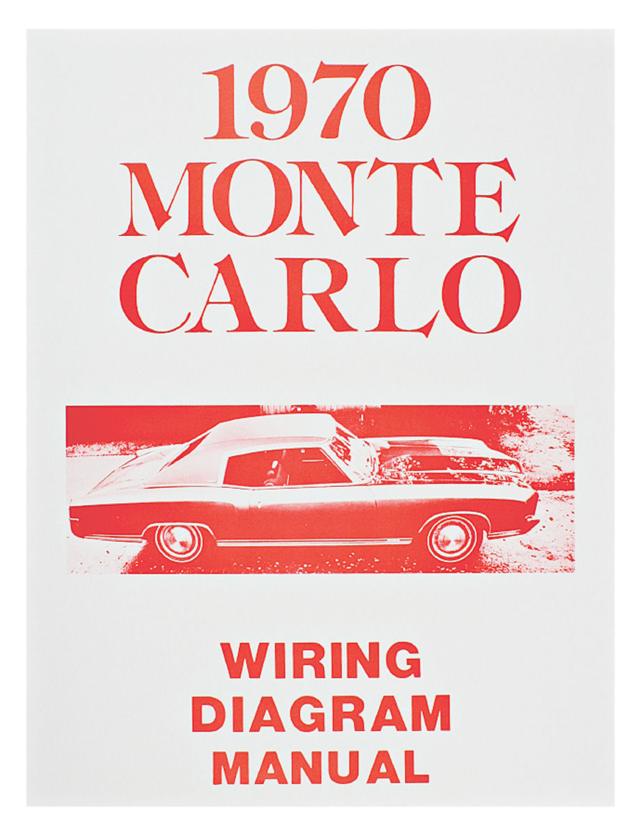 1970 Monte Carlo Monte Carlo Wiring Diagram Manuals @ OPGI.com