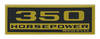 Photo of Valve Cover Decal Horsepower    350 HP for 1970 Chevelle