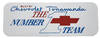 Photo of Valve Cover Decal Chrome Tonawanda     for 1970 Chevelle