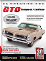 Pontiac GTO Parts Catalog