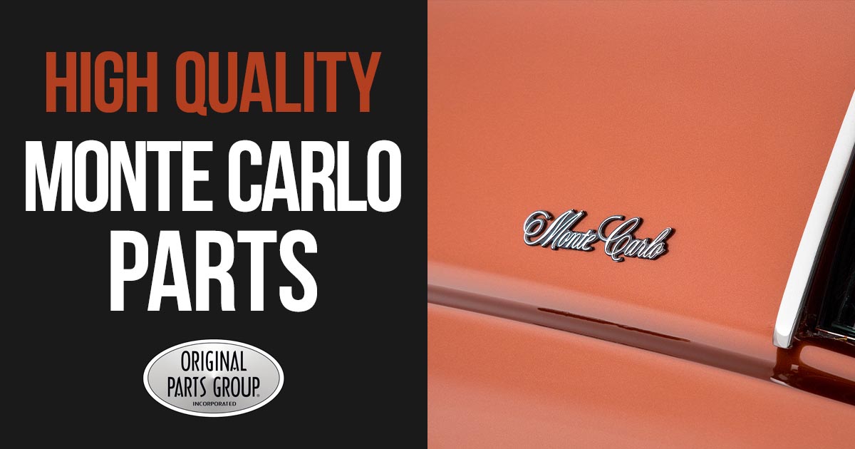 1973 Monte Carlo Parts & Accessories @ OPGI.com