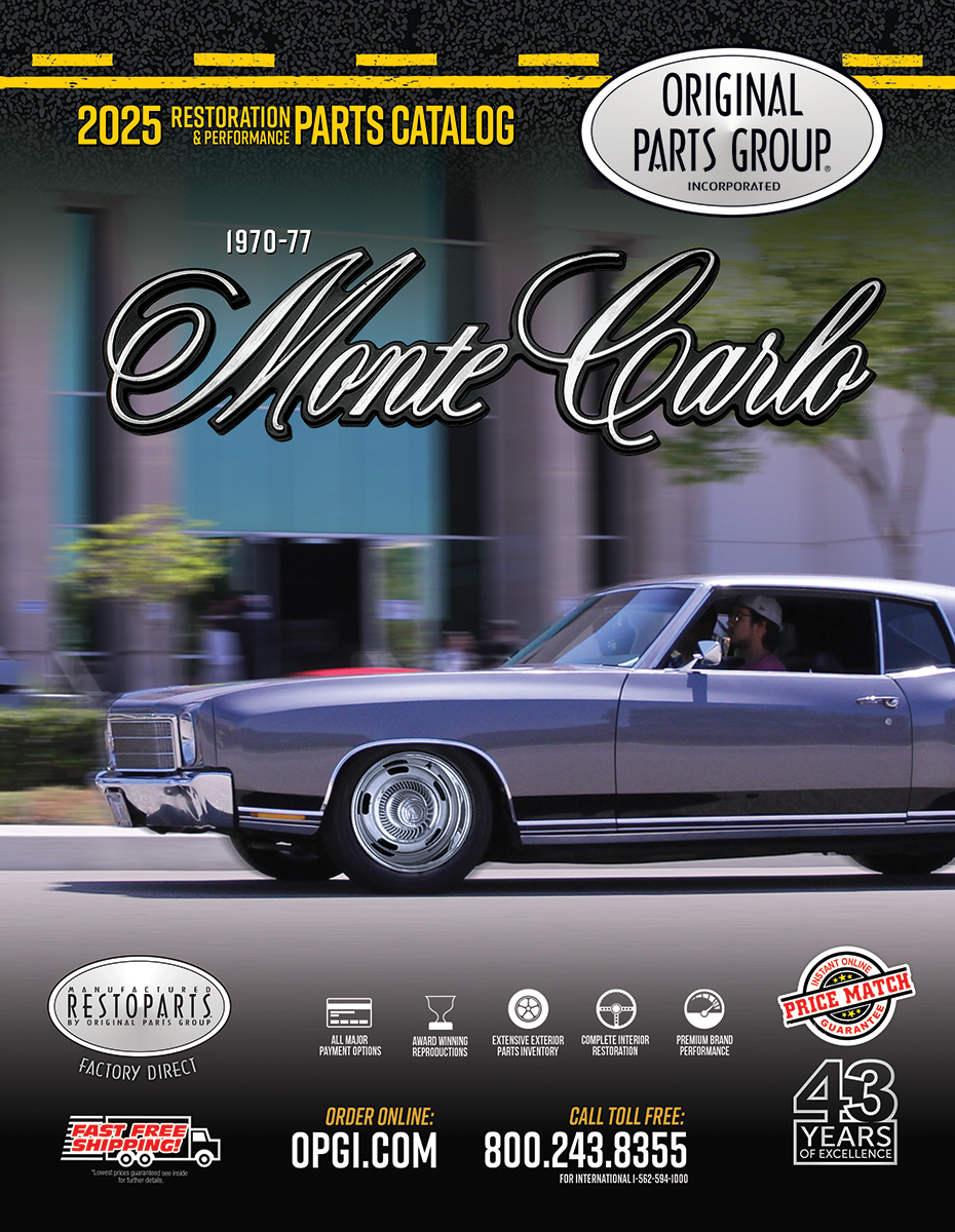 1970-77 Monte Carlo Restoration & Performance Parts Catalog