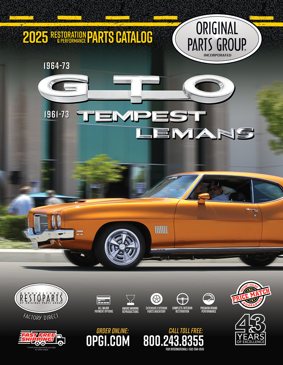 1961-73 GTO, LeMans & Tempest Restoration & Performance Parts Catalog