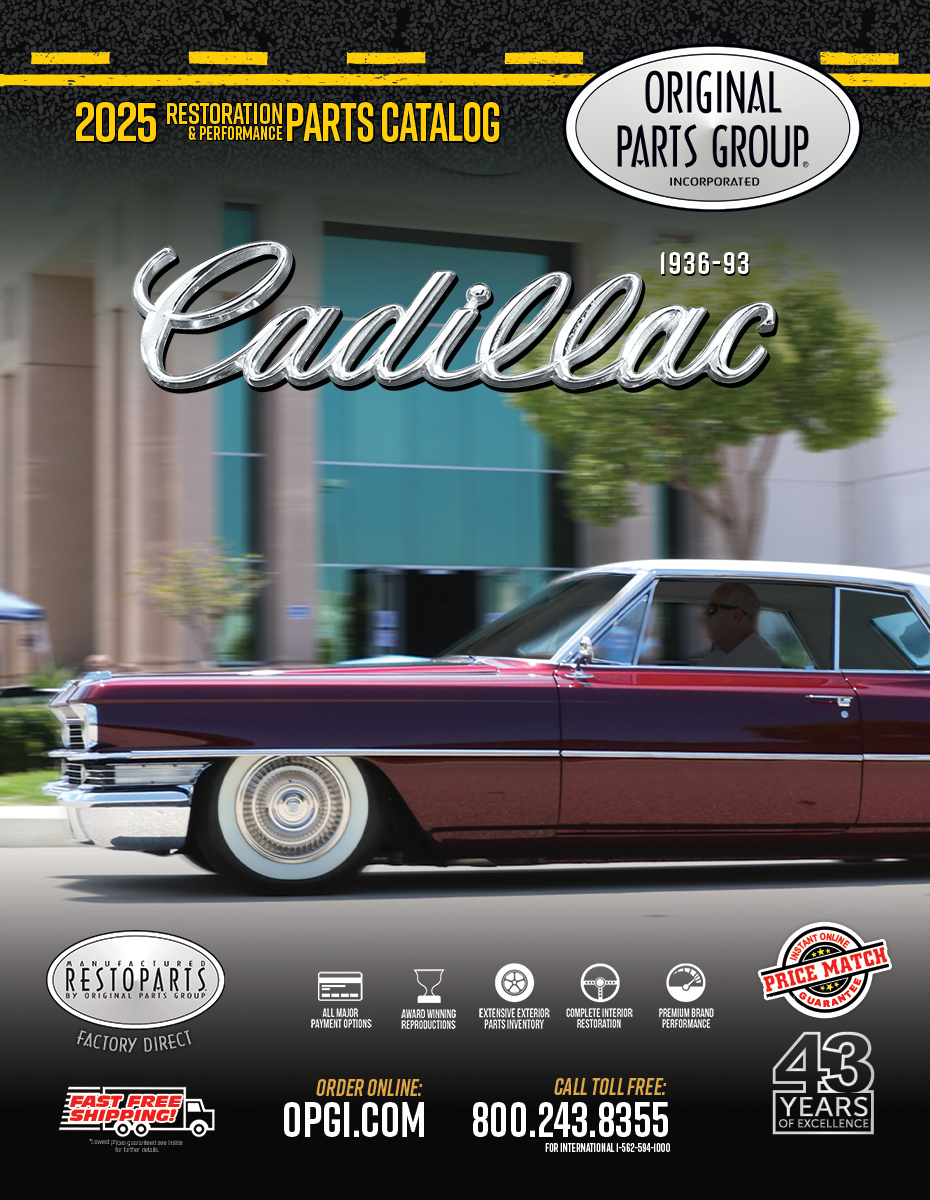 1936-93 Cadillac Series 60-75, DeVille, Eldorado, Fleetwood, Seville Restoration Parts Catalog