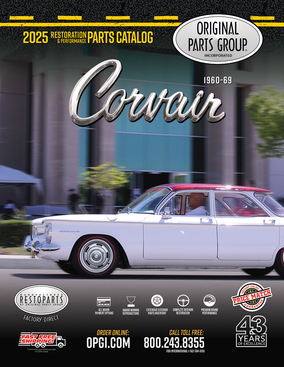 1960-69 Corvair & 61-65 Forward Control Restoration Parts Catalog