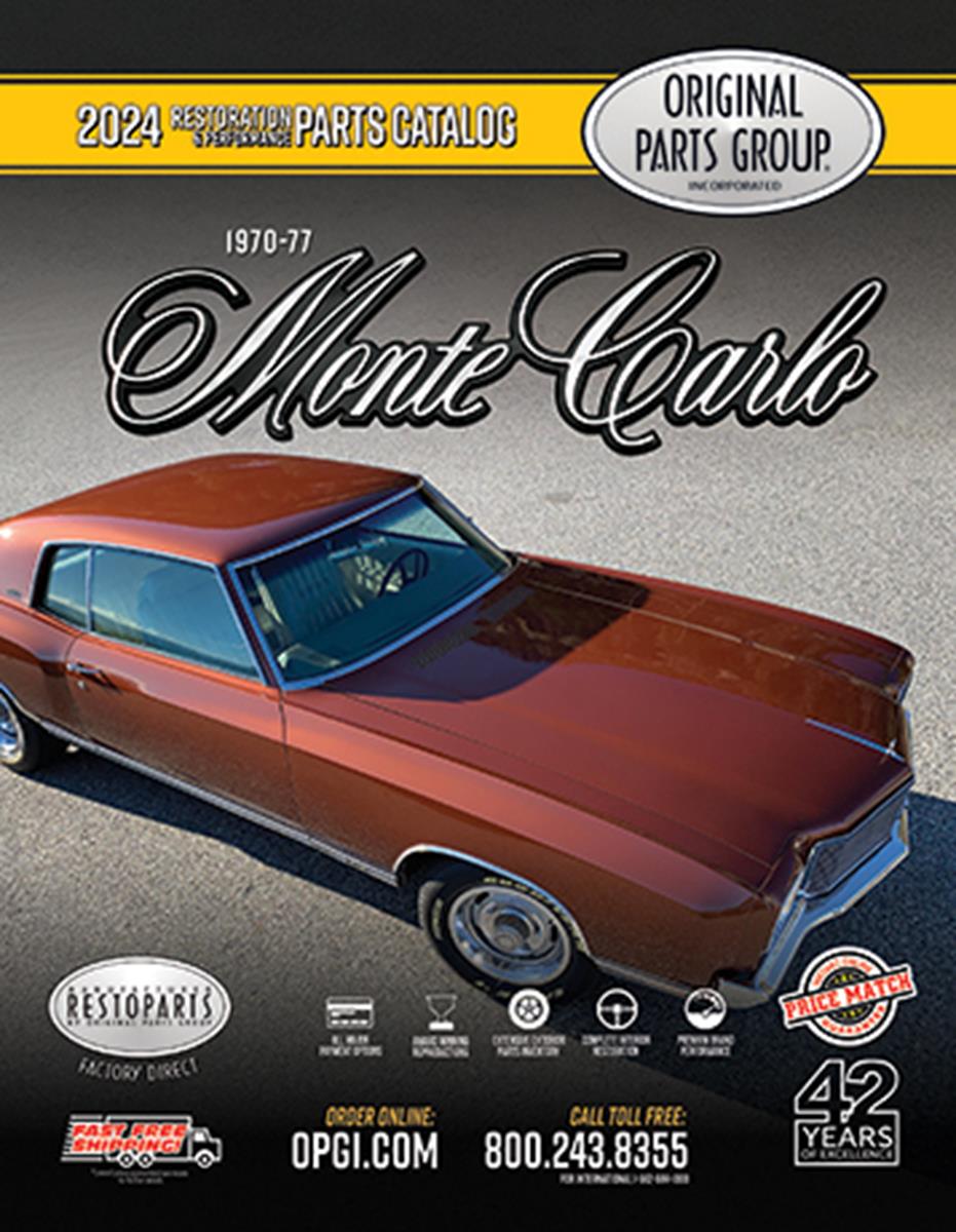 1970-77 Monte Carlo Restoration & Performance Parts Catalog