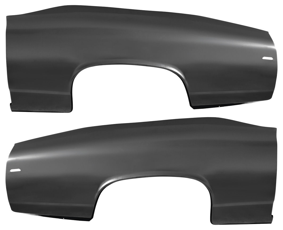 Quarter Panels, 1969 Chevelle 75" Long X 25" High