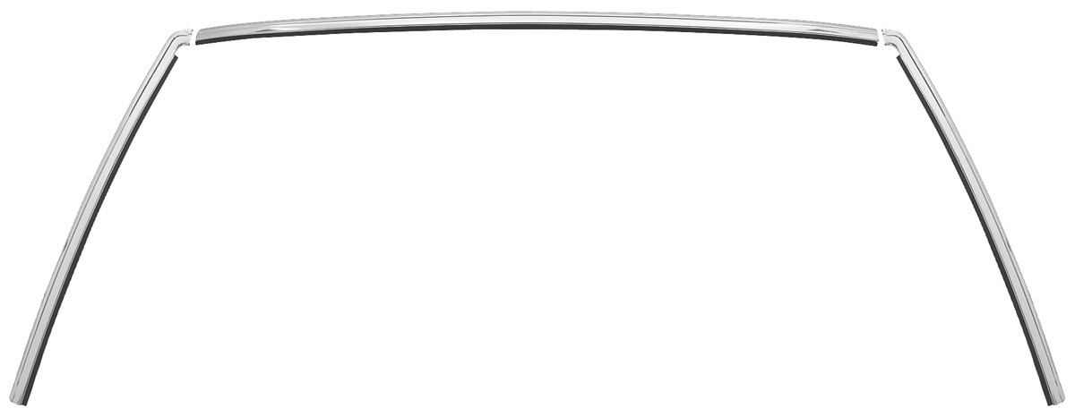 1959-1987 El Camino SS Front Rear Windshield Reveal Molding Clip - Foto 2