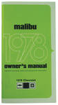 Photo represents subcategory: Owners Manuals for 1978 Malibu