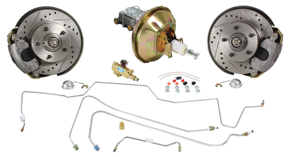 Cpp Chevelle Brake Kits Front Stock Spindle Disc Standard