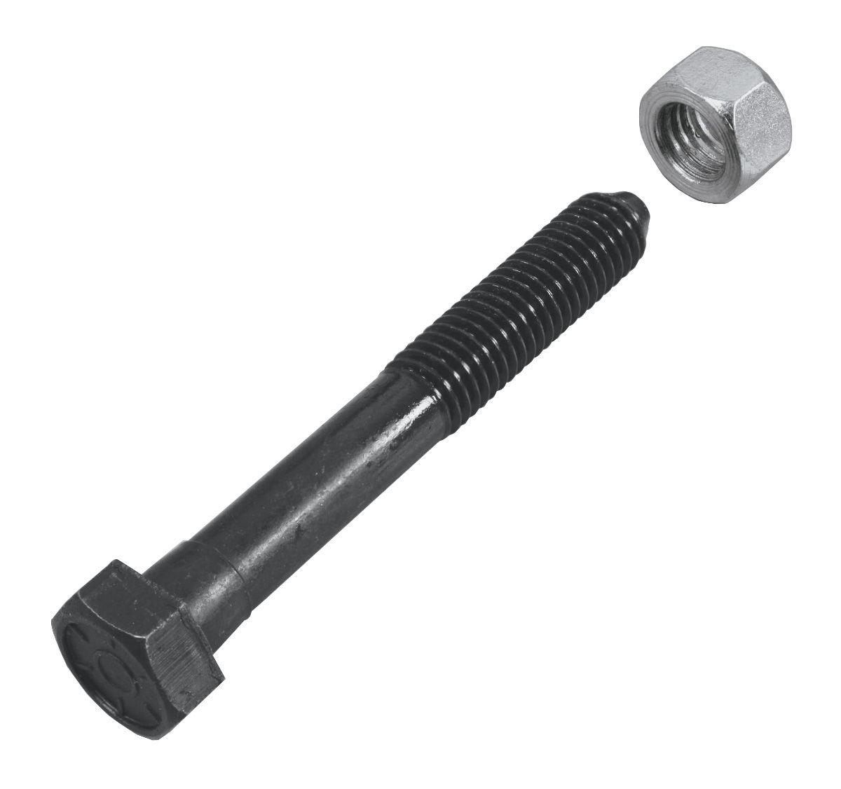 RESTOPARTS El Camino Control Arm Bolt 1 bolt/1 nut Fits