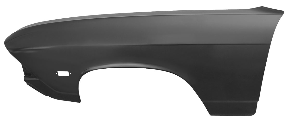 1967 Chevy Chevelle & El Camino LH Kick Panel Replacement - Part #1439 - Direct Fit For Wagon, Convertible & Hardtop