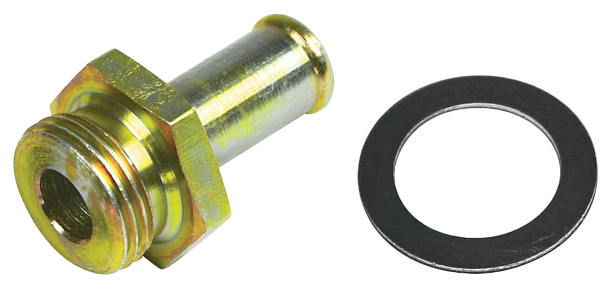Edelbrock 197887 Monte Carlo Carburetor Fuel Inlet Fitting, Performer