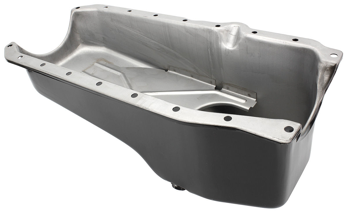 Monte Carlo Oil Pan, Replacement Black 1piece rear main seal Fits 1985