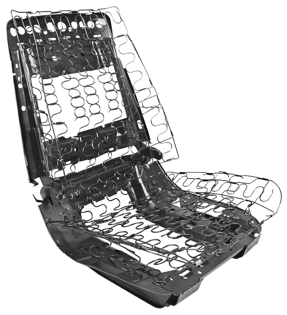 RESTOPARTS 196972 Chevelle Seat Frame Assembly (Bucket Seat)