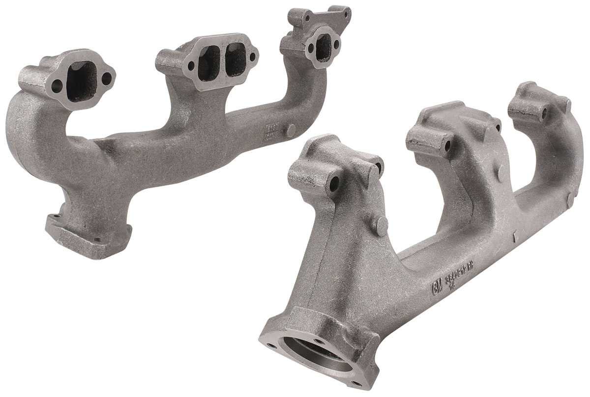 Chevelle Exhaust Manifolds, SmallBlock w/o smog Fits 196468 Chevelle