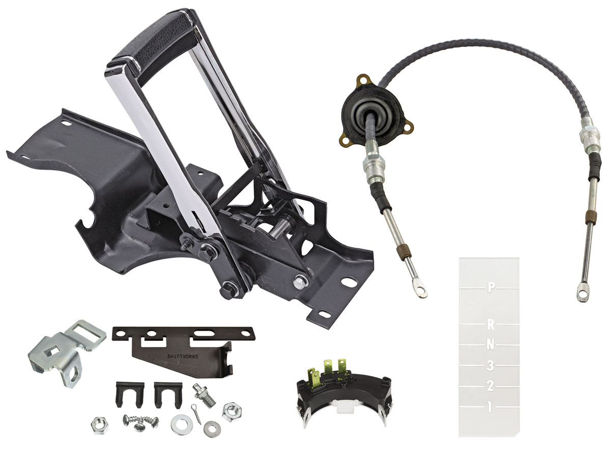 Chevelle Complete Horseshoe Shifter Conversion Kit TH350, TH400 Fits