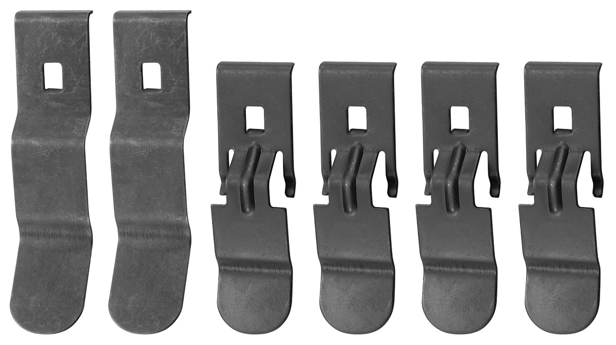 19701972 Monte Carlo Dash Pad Clip (Six Clips Four Small & Two Big)