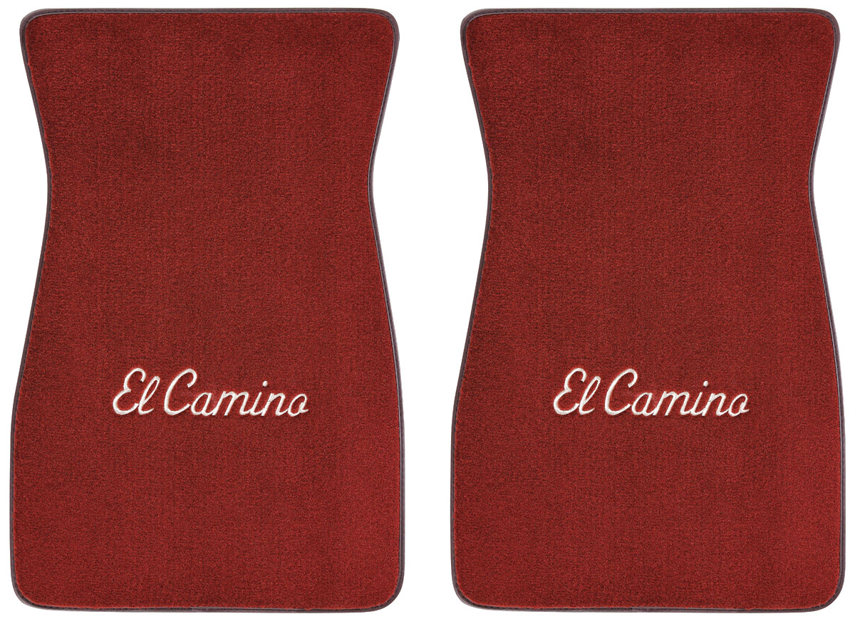 ACC 197887 Floor Mats, Carpet Matched Oem Style Carpet "El Camino" Block
