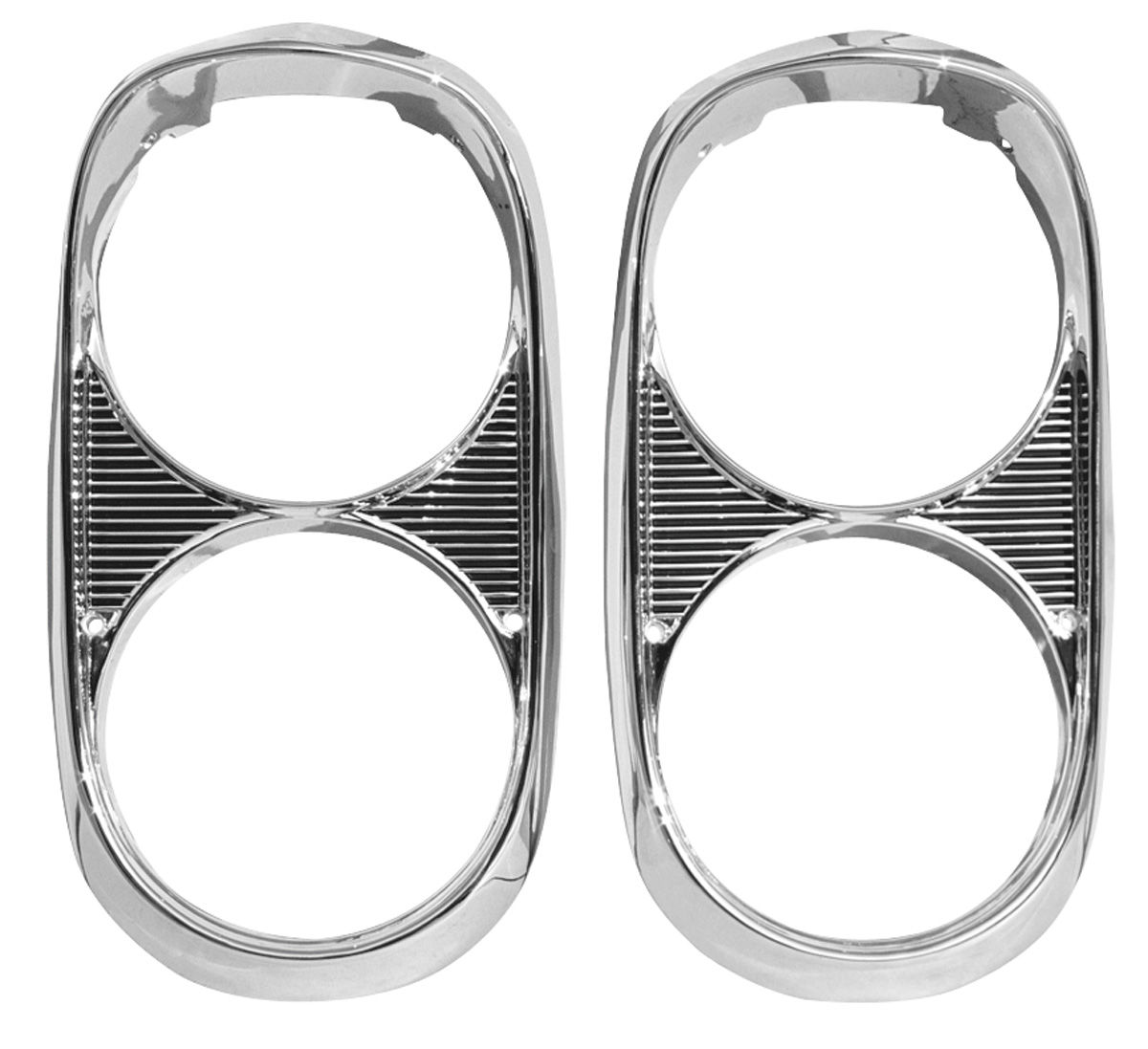 GTO Headlight Bezels, 1965