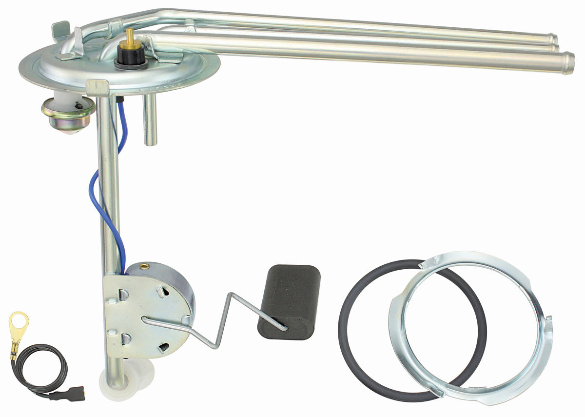 197377 Fuel Tank Sending Unit 3 Outlet, 3/8” Line, Exc. Station Wagon