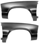 The Parts Place Inc. Inner Fender Splash Shields Pair For 78-83 Malibu, 78-87 El Camino, 78-88 Monte Carlo