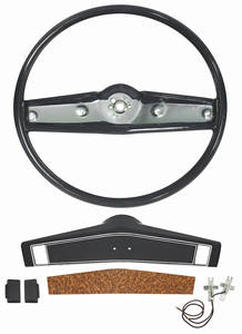 Steering Wheel Kit, 1970 Monte Carlo, Black