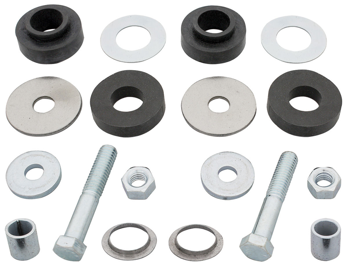 1965-1967 El Camino Radiator Support Bushing Sets w/Hardware