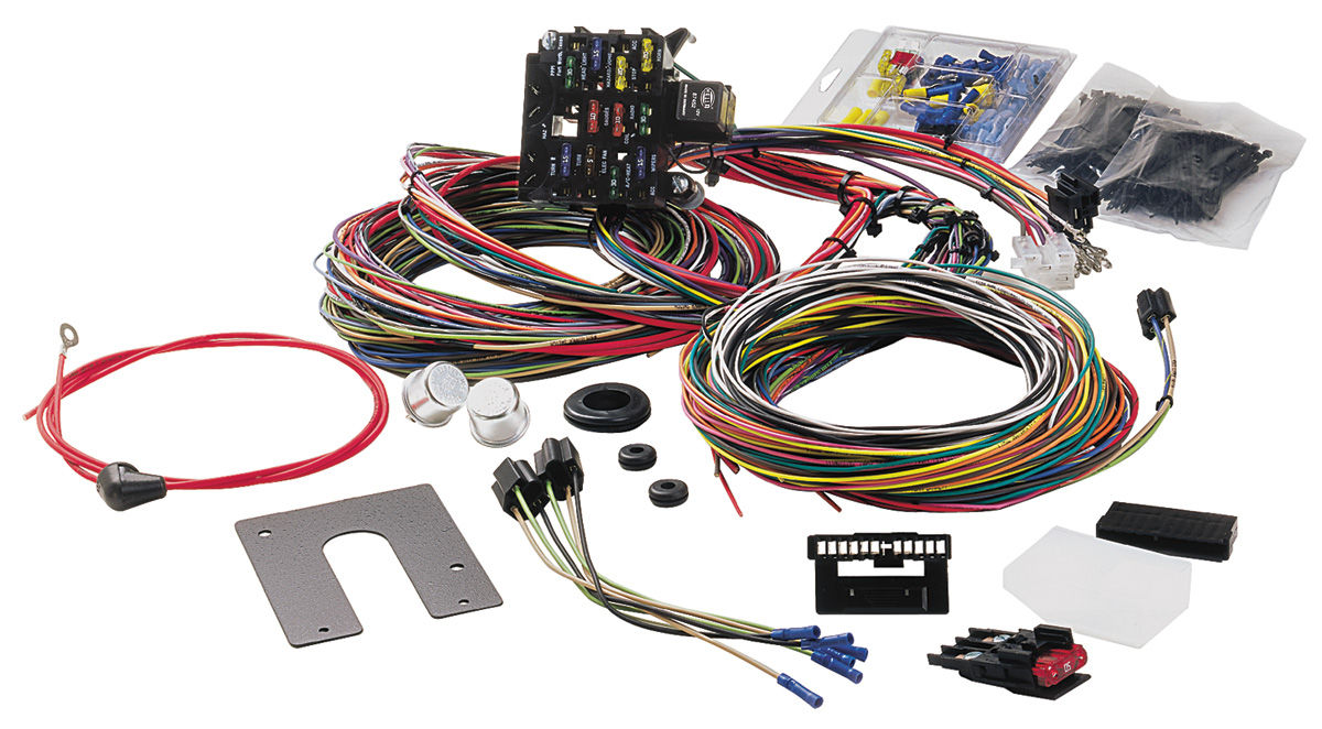 Painless Performance Wiring Harness 21-Circuit Classic GM ... headlight switch wiring diagram for 1951 olds 