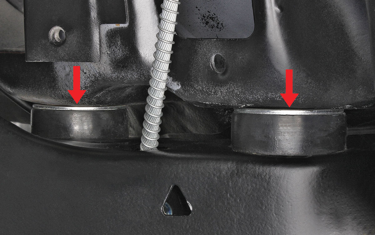 196872 El Camino Body Mount Bushing Supplement w/Hardware, by