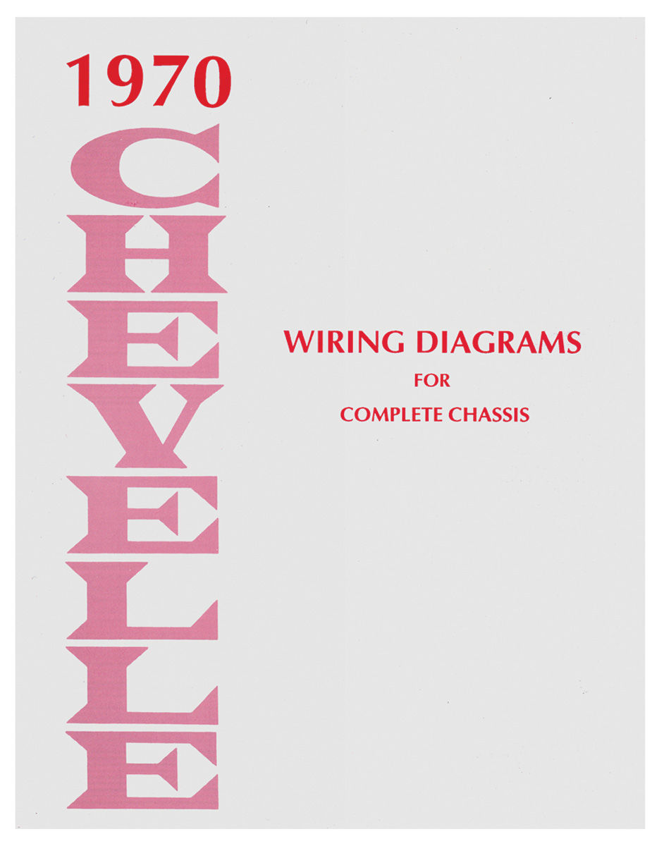 Chevelle Wiring Diagram Manuals Fits 1970 Chevelle @ OPGI.com