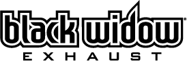 Black Widow Exhaust Logo