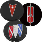 Pontiac, Oldsmobile and Buick logos