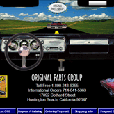 screenshot of first OPGI.com in 1998