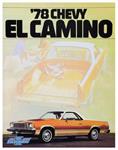 Sales Brochure, Full Color, 1978 El Camino