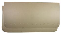 Panel Boards, Front Door, 1964-67 Pontiac A-Body, Uncovered